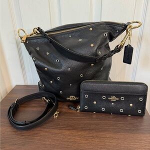 Coach Abby Duffle with Matching Wallet